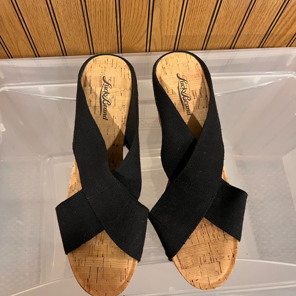 Lucky Brand Black Women's Sandals